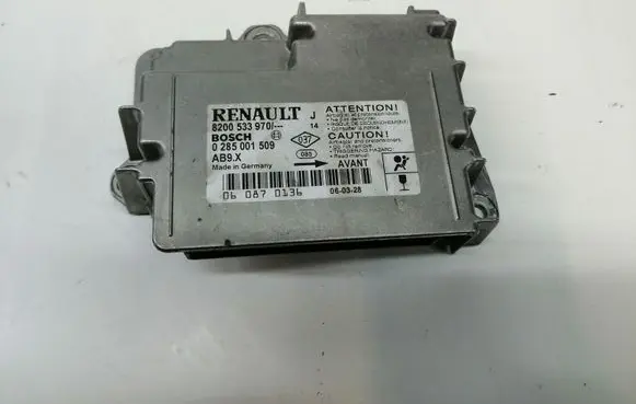 Renault Modus Airbag control unit/module 0285001609 8200533970