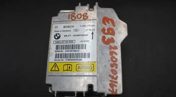 BMW 3 E92 E93 Airbag control unit/module 9159794 0285010083 310150794017