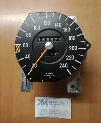 Mercedes-Benz S W116 Speedometer (instrument cluster) 1165420701