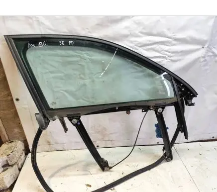 Audi A4 S4 B6 8E 8H Front door window/glass frame 