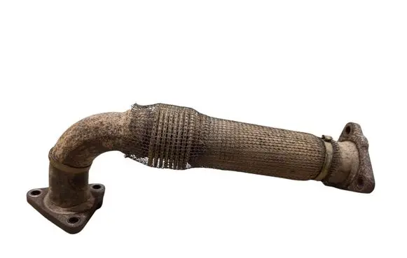 Audi A6 S6 C6 4F Exhaust gas pipe 