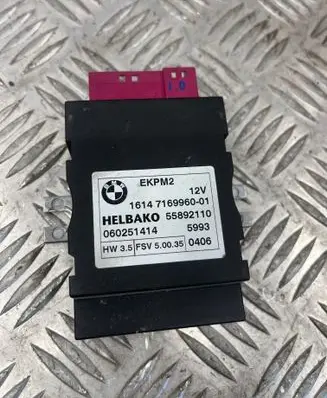 Fuel injection pump control unit/module