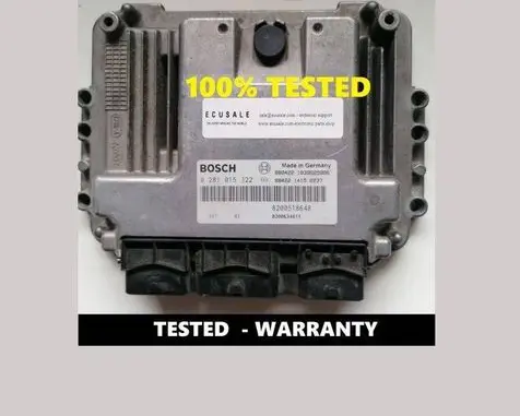 Suzuki Grand Vitara II Engine control unit/module 0281015322 8200518648