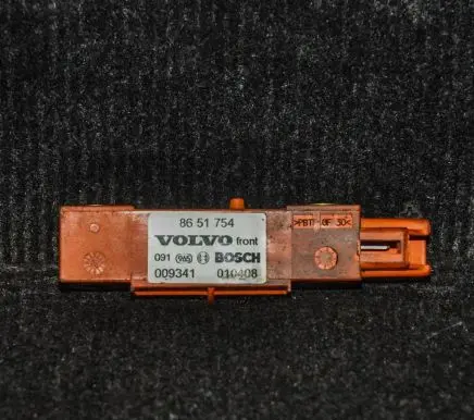 Airbag deployment crash/impact sensor