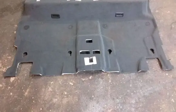 BMW X6 F16 Rear floor carpet liner 748351801