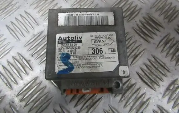 Peugeot 306 Airbag control unit/module 550579200 9633621280