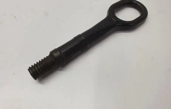 Towing hook eye