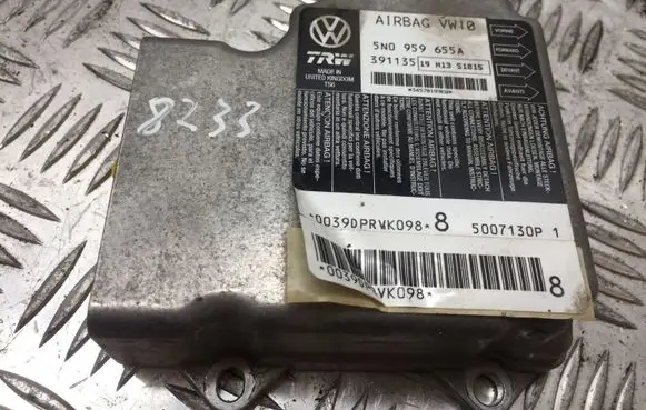 Volkswagen PASSAT B6 Airbag control unit/module 5N0959655A 8233