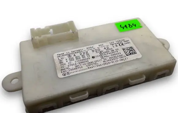 Mercedes-Benz S W222 Central body control module A4184 A2229004213