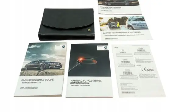 BMW 6 F06 Gran coupe Owners service history hand book