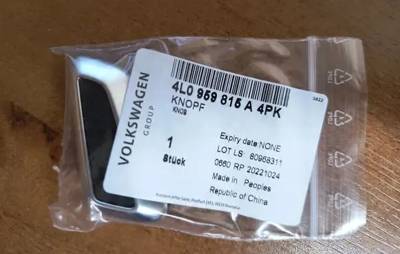 Audi Q7 4L Seat and door cards trim set 4L0959815A4PK
