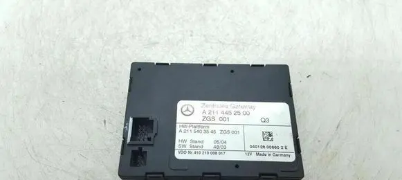 Mercedes-Benz E W211 Door control unit/module A2115403545