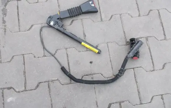 Opel Meriva A Front seatbelt buckle PASYBEZPIECZESTWA