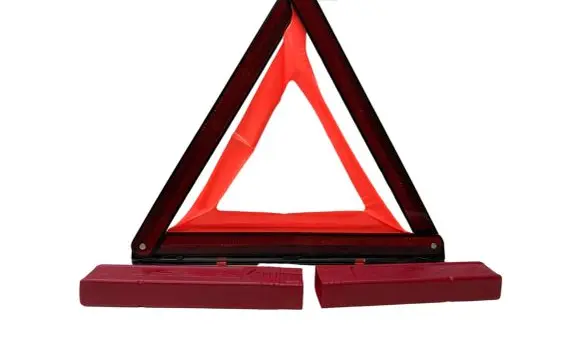 Emergency warning sign