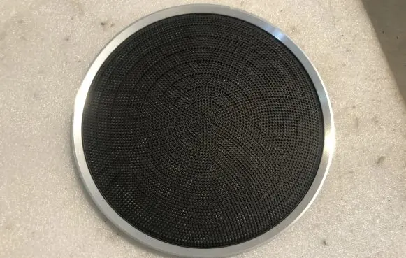 Dash center speaker trim cover
