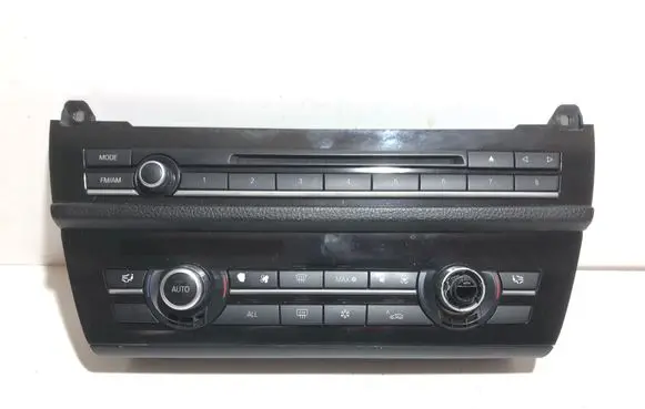 BMW 5 F10 F11 Climate control unit 9249701 0000592858 05052011