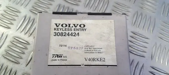 Volvo S40, V40 Comfort/convenience module 30824424 72114