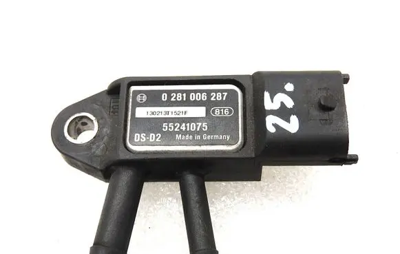 Opel Combo D Exhaust gas pressure sensor 1610531380 95516902