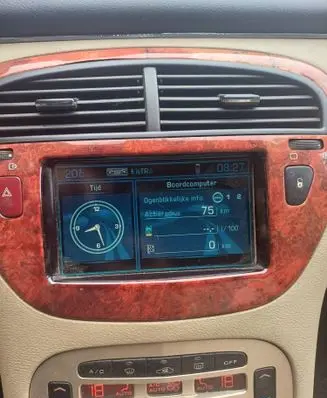 Peugeot 607 Screen/display/small screen 9659048180 50355008080401