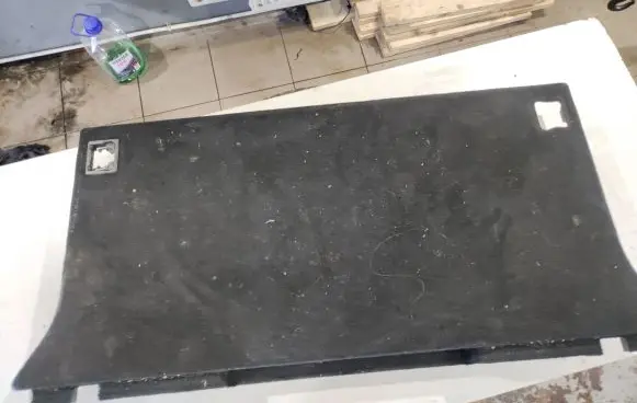 Mercedes-Benz C W204 Trunk/boot floor carpet liner A2046800102