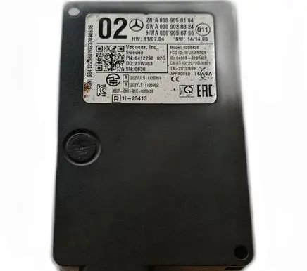 Mercedes-Benz CLS C218 X218 Tow bar relay 