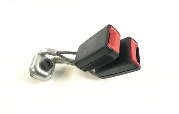 Volkswagen PASSAT B7 Middle seatbelt buckle (rear) 3AA857739B