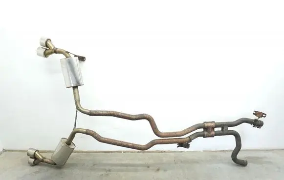 Porsche Cayenne (9PA) Rear muffler/silencer tail pipe 