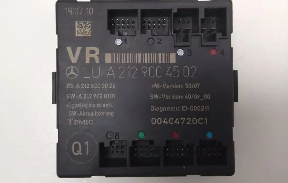 Mercedes-Benz E W212 Door control unit/module A2129004502