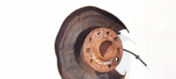 Opel Astra H Rear brake disc plate dust cover 