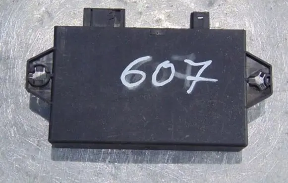 Peugeot 607 Parking PDC control unit/module 9650400180