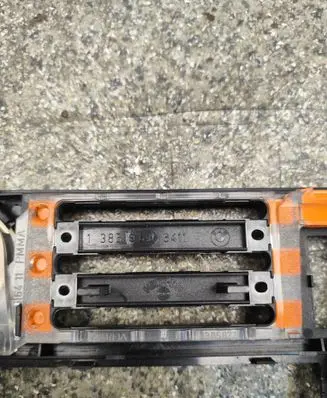 BMW 3 E30 Climate control/heater control trim 13859616411
