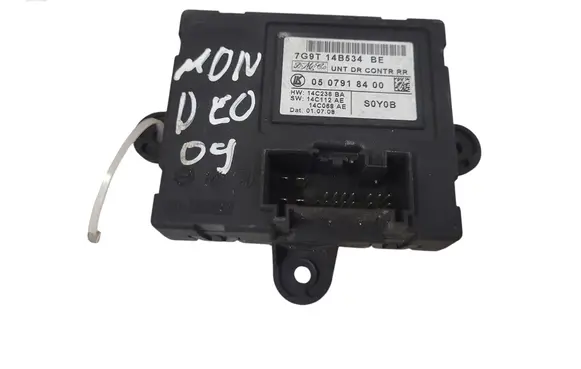 Ford Mondeo MK IV Door control unit/module 7G9T14B534BE 0507918400