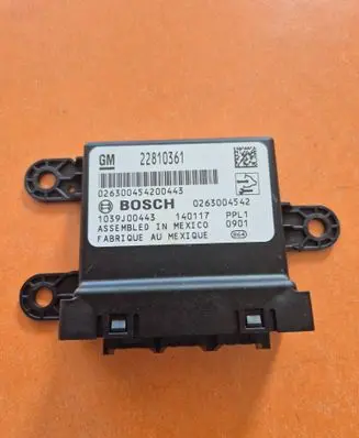 Opel Zafira C Parking PDC control unit/module 22810361 1039J00443 0263004542