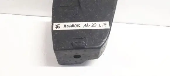 Front bumper foam support bar