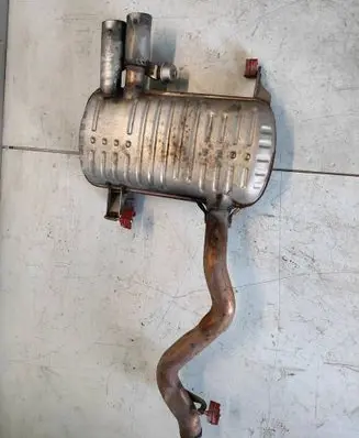 BMW 3 E90 E91 Muffler/silencer 7563928