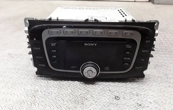 Ford S-MAX Radio/CD/DVD/GPS head unit BS7T18C939AE 10R035350