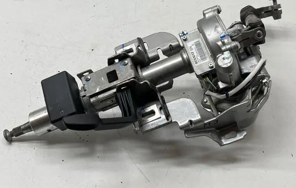 Steering wheel axle set