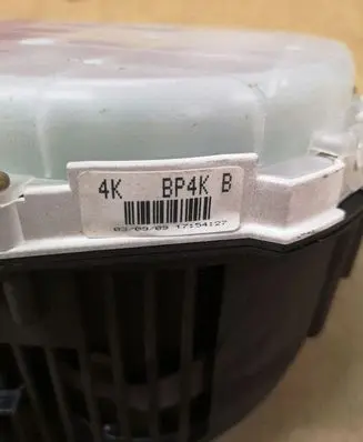 Mazda 3 I Speedometer (instrument cluster) 4KBP4KB