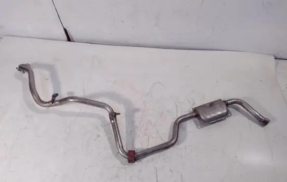 Volkswagen Touareg I Webasto auxiliary heater silencer 7L0819507A 7L0819084B