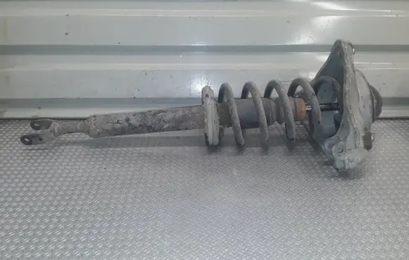 Audi A6 S6 C6 4F Front shock absorber with coil spring 