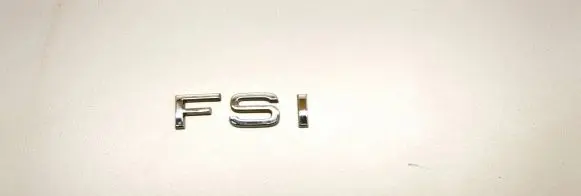 Audi A1 Rear loading door model letters 