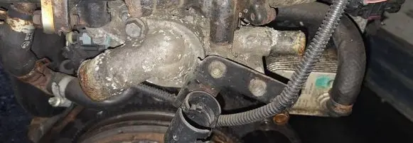 Opel Combo C Engine coolant pipe/hose