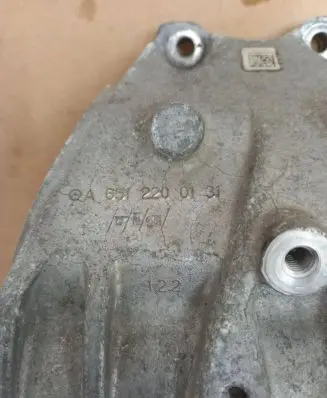 Mercedes-Benz A W176 Driveshaft support bearing bracket A6512200131