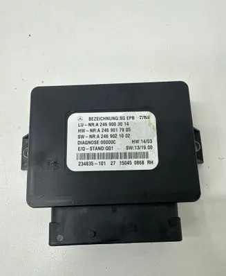 Mercedes-Benz A W176 Hand brake control module A2469017905 A2469021002 A2469003014