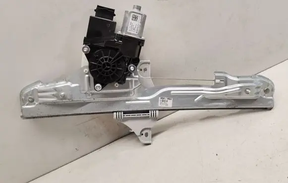 Front door window regulator with motor