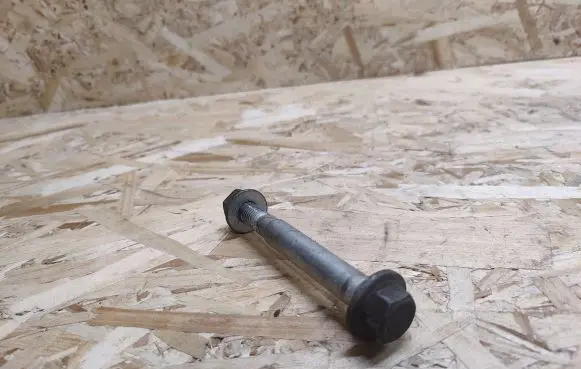 Front suspension camber bolt
