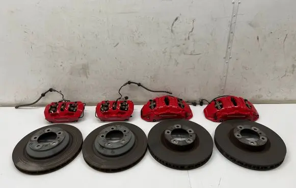 Porsche Taycan 9J1 Brake discs and calipers set 7PP615123 9J1615424