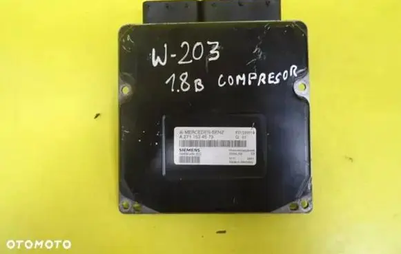 Mercedes-Benz C W203 Engine control unit/module A2711534579 5WK90484