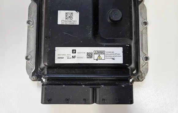 Opel Astra H Engine control unit/module 55571776 MB2758009542 55571776NF
