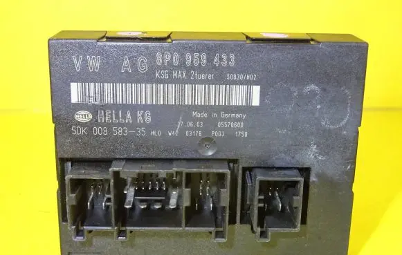 Audi A3 S3 8P Comfort/convenience module 8P0959433